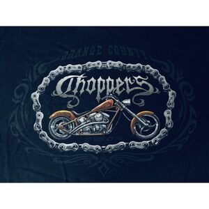 Vintage Y2K Orange County Choppers Size 2XL Biker Motorcycle New York OCC Tshirt